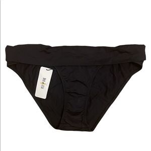 Pez D'Or Black Hipster Swim Bikini Bottom XL